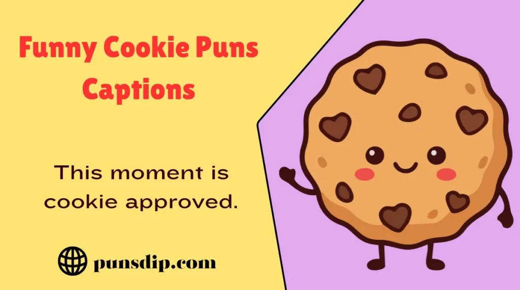 Funny Cookie Puns Captions