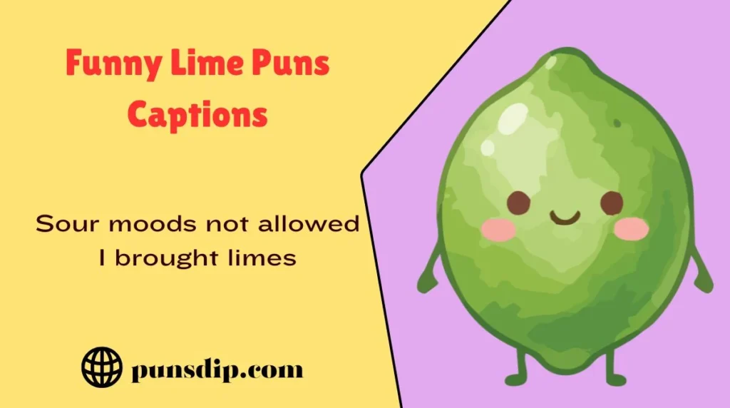 Funny Lime Puns Captions