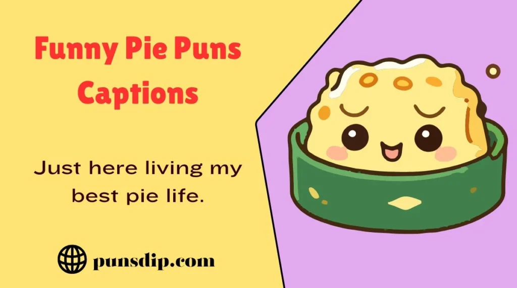 Funny Pie Puns Captions
