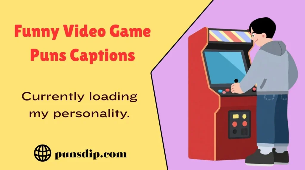 Funny Video Game Puns Captions