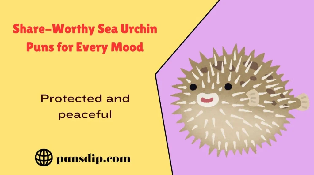 Share-Worthy Sea Urchin Puns for Every Mood