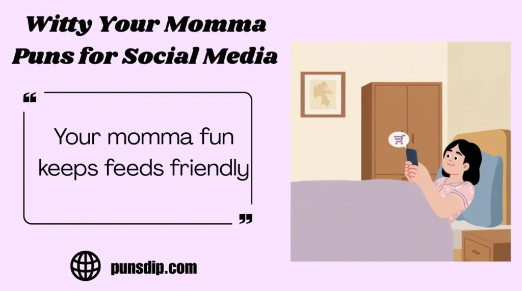 Witty Your Momma Puns for Social Media