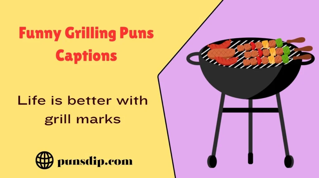 Funny Grilling Puns Captions