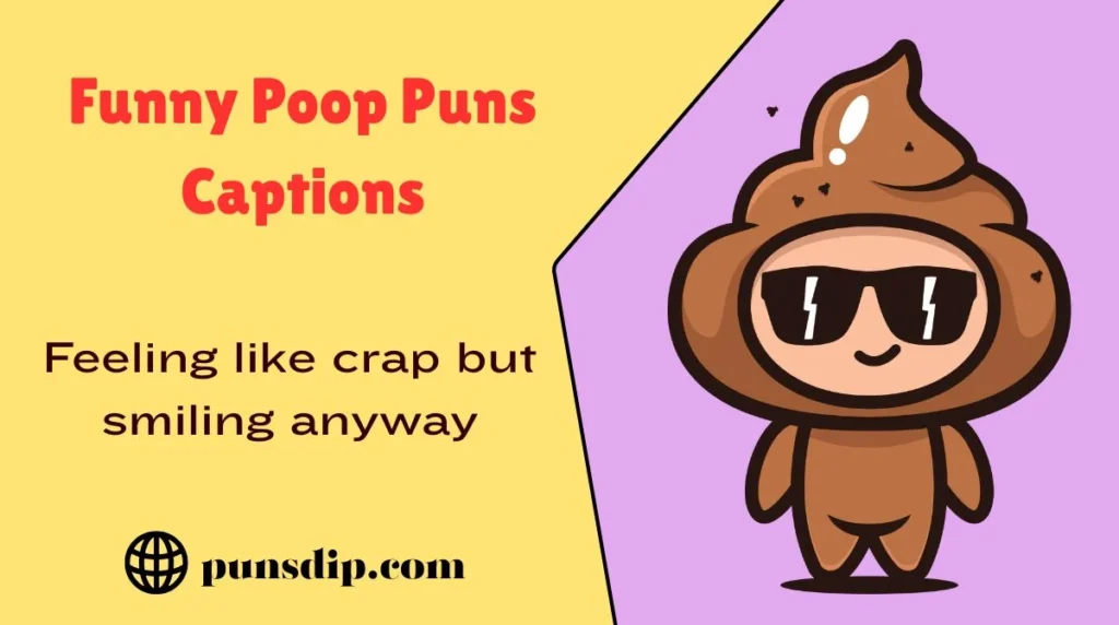 Funny Poop Puns Captions