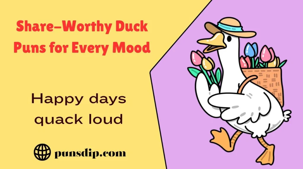 Share-Worthy Duck Puns for Every Mood